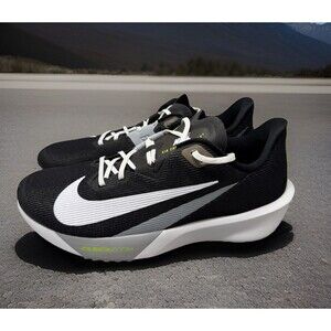 Nike Air Zoom Rival Fly 4 BlackWhite WolfGrey Volt Men Running FV6040-001 Sz 9.5